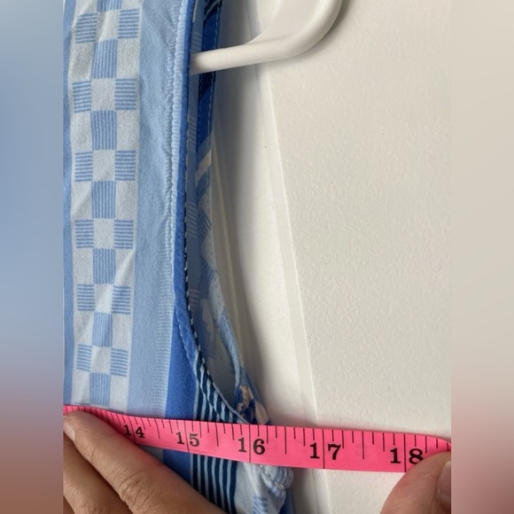 Mlle Gabrielle Blue Geometric Maxi Dress - Picture 7 of 7